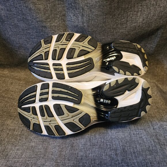 Women's 8.5 XW Drew Flame White Leather Orthopedic Strap Mary Jane Shoes - Picture 7 of 9